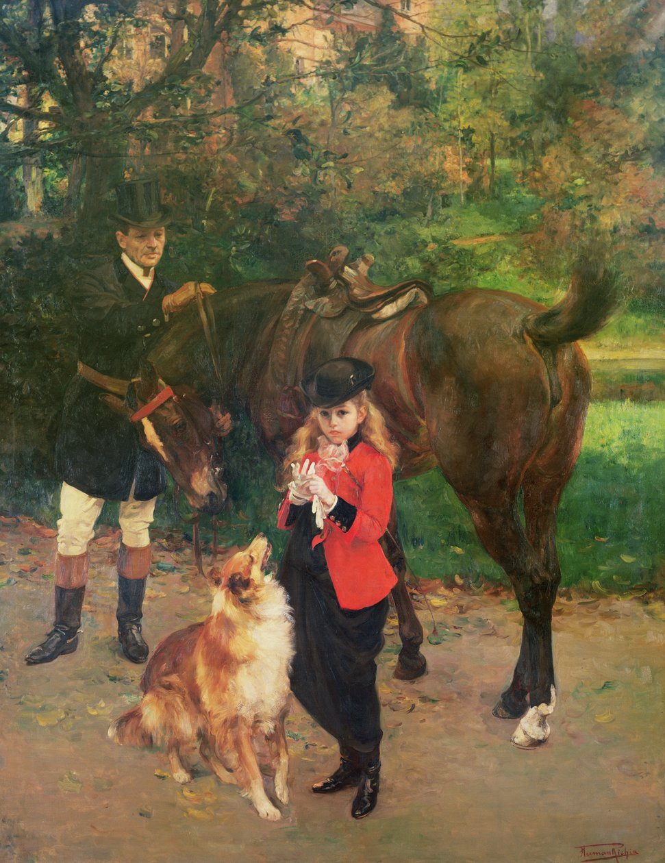 La jeune cavalière - Herman Richir