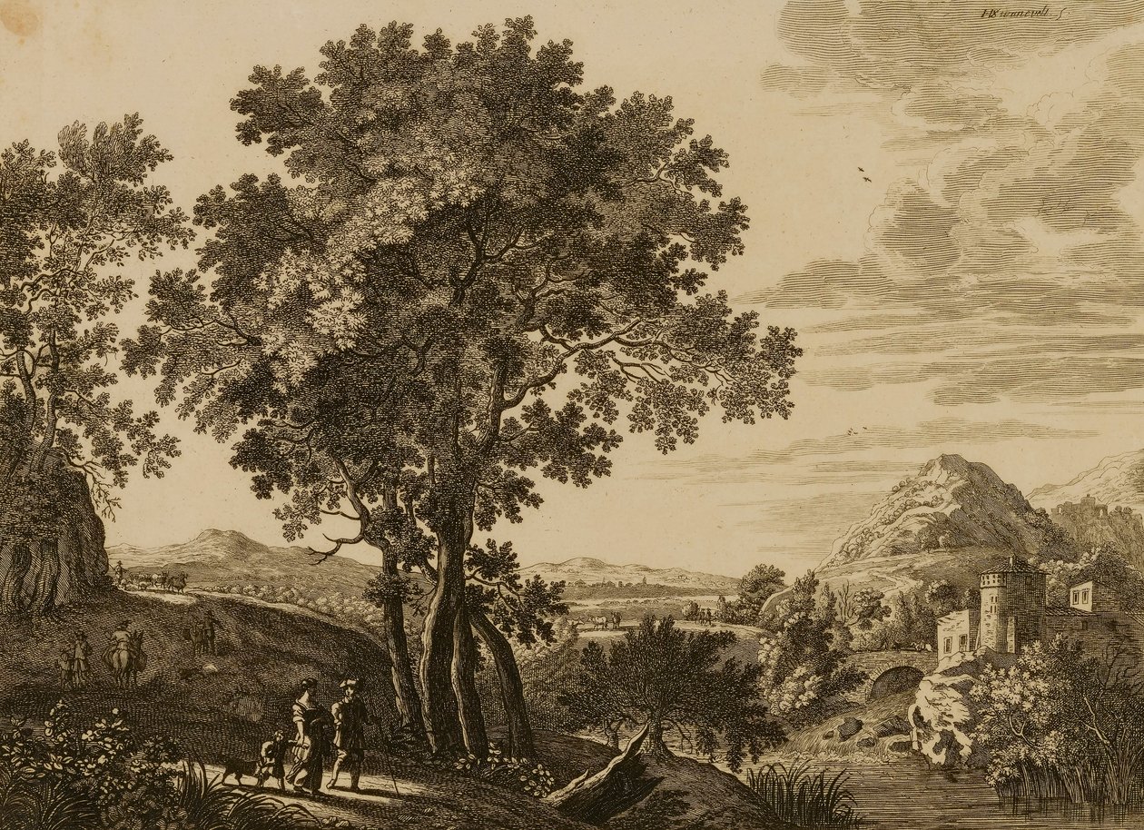 Paysage - Herman van Swanevelt