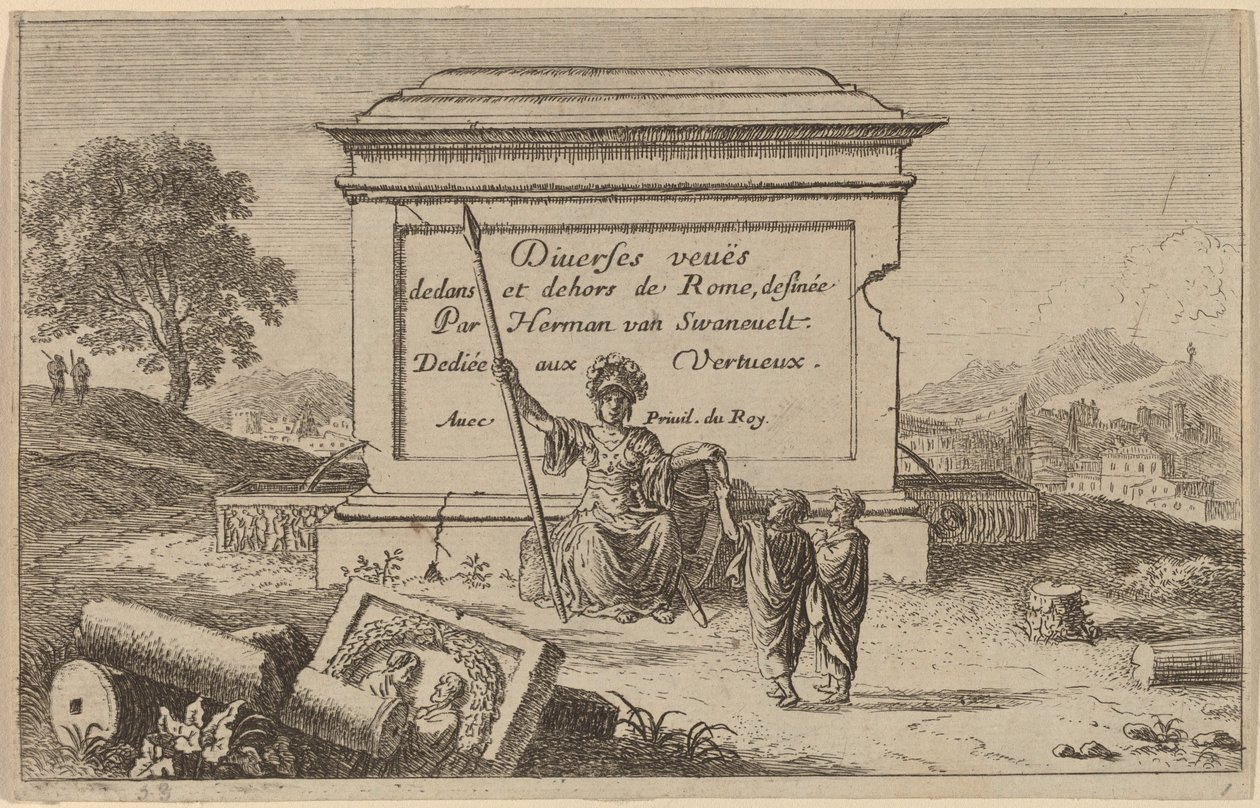 Page de titre - Herman van Swanevelt