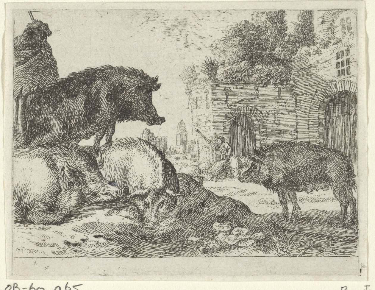 Cochons - Herman van Swanevelt