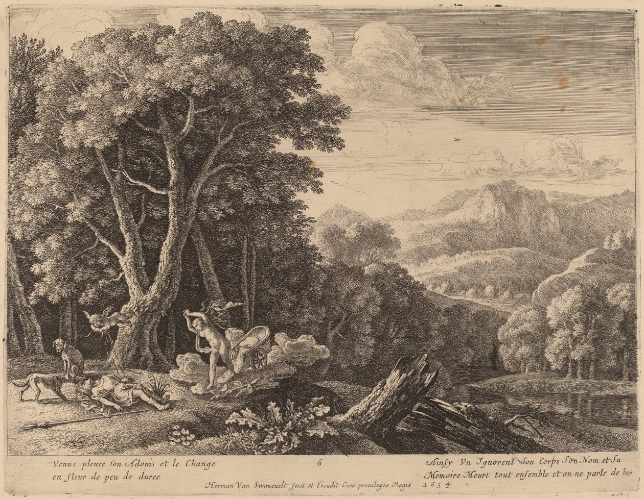 Vénus Lamentant la Mort d