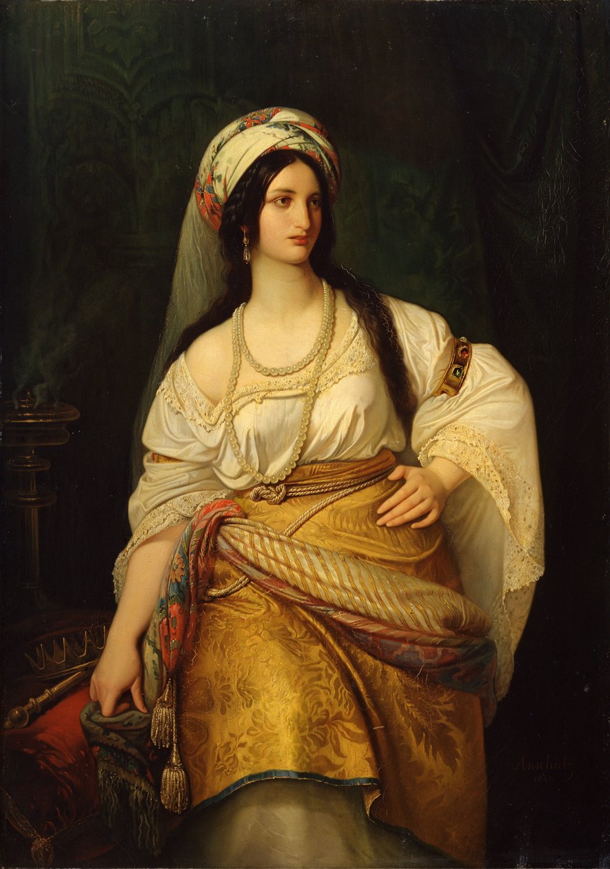 Esther, 19e siècle - Hermann Anschütz
