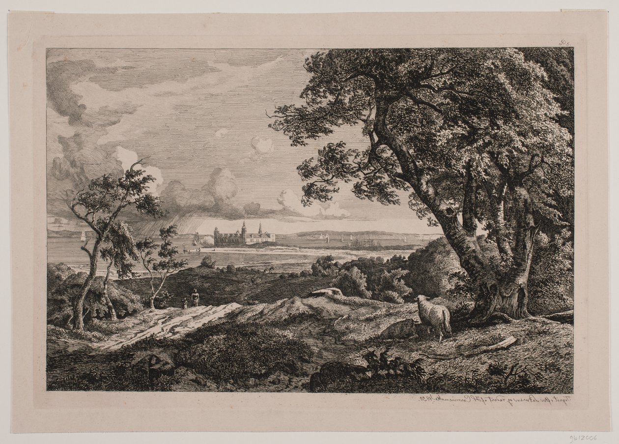 Partie de la plage entre Hellebæk et Helsingør - Hermann Carmiencke