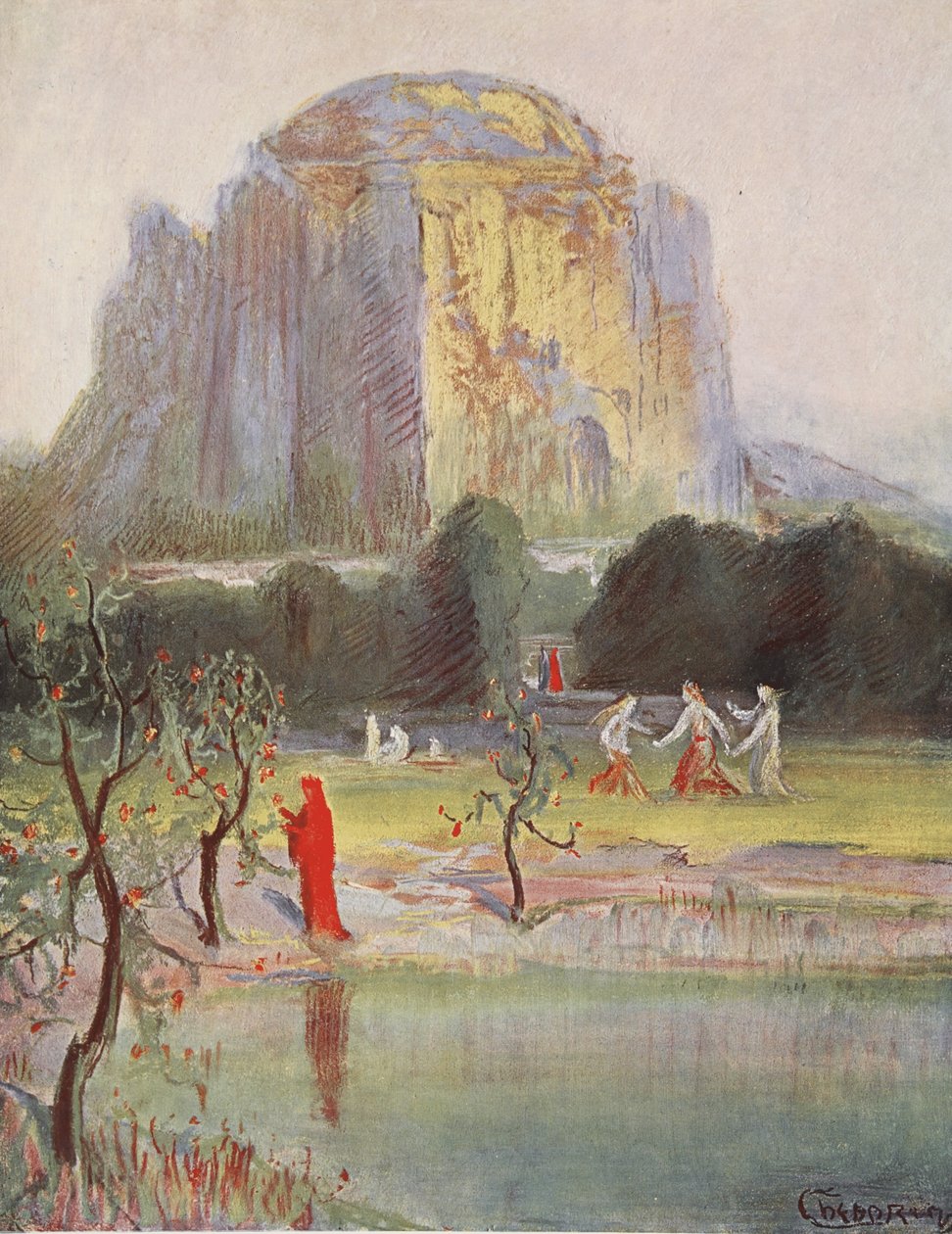 Le jardin de Freia, 1906 - Hermann Hendrich