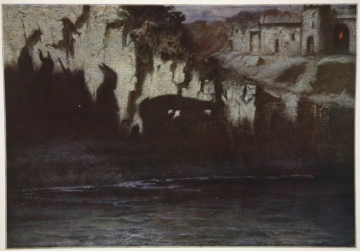 Les funérailles de Siegfried, 1906 - Hermann Hendrich
