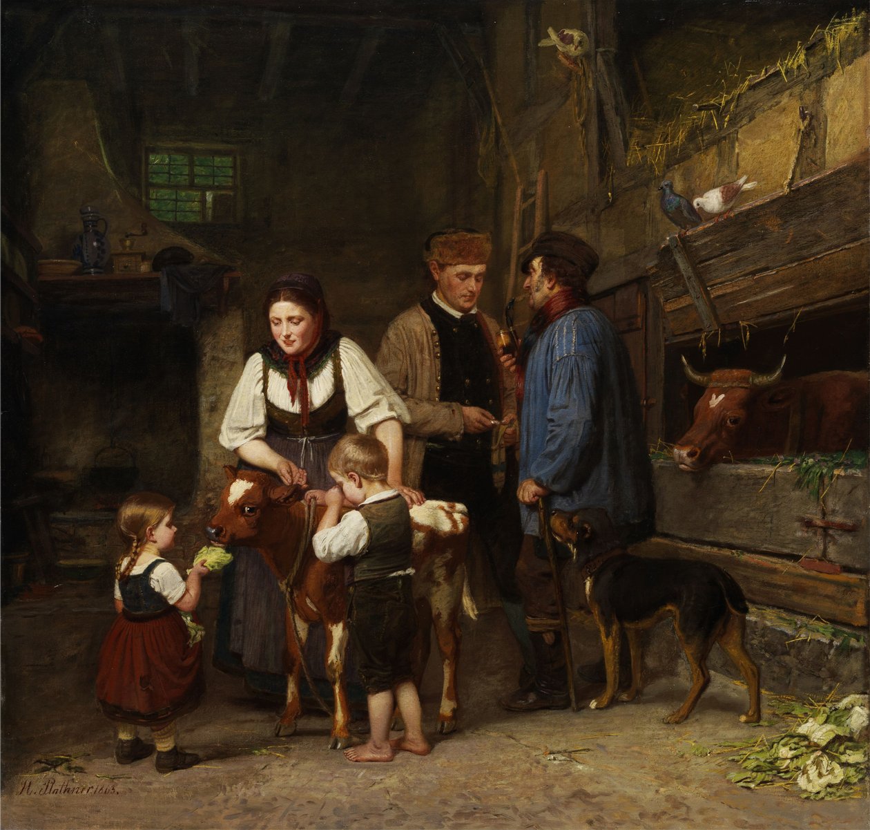 Le Veau vendu - Hermann Plathner
