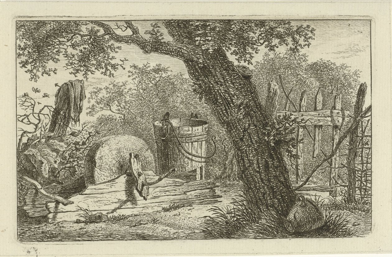 Paysage avec meule - Hermanus Fock