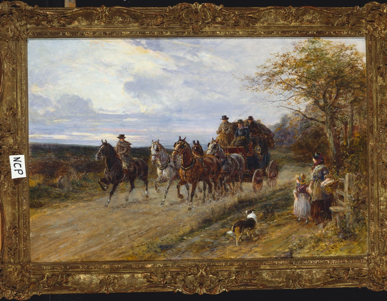 Un carrosse passant - Heywood Hardy
