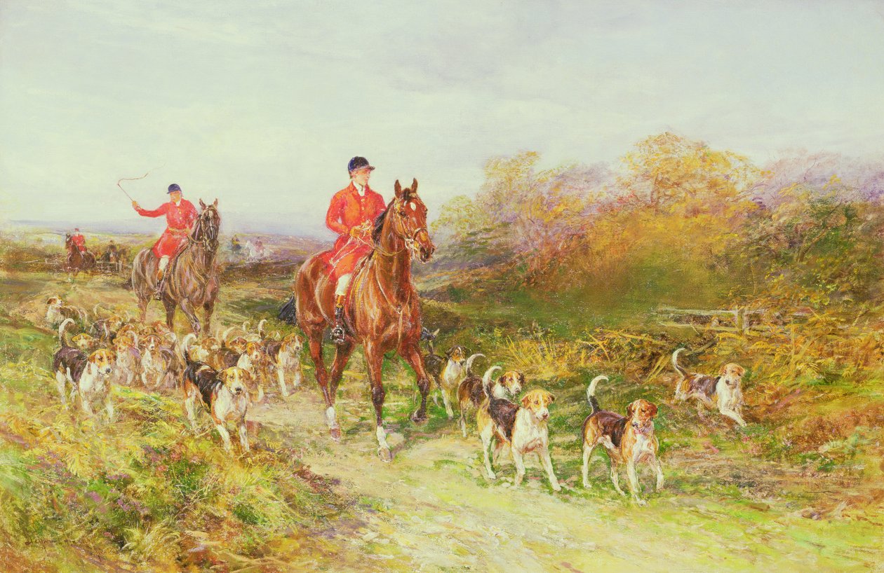 Scène de chasse - Heywood Hardy