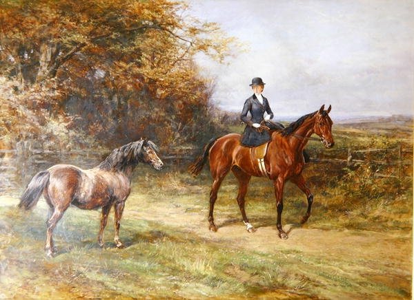 Lady Denman (1884-1954) - Heywood Hardy