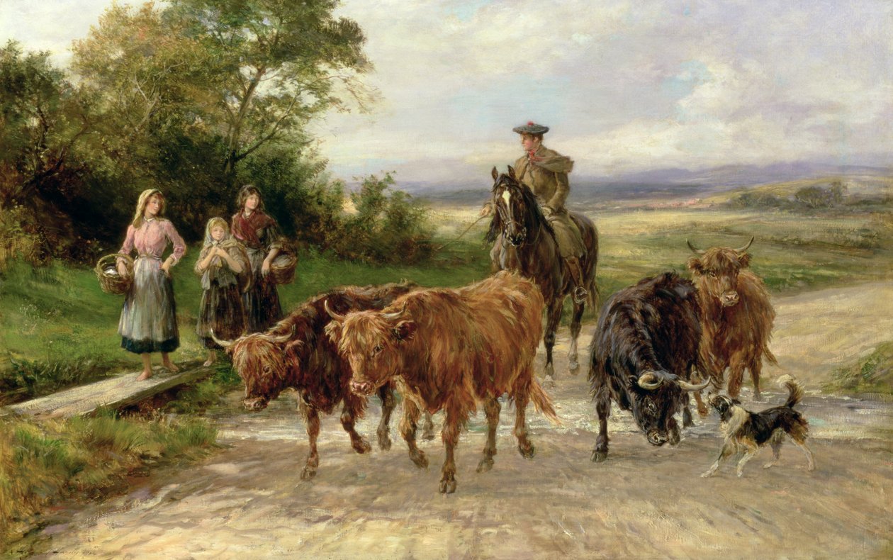 Le beau bouvier, 1904 - Heywood Hardy