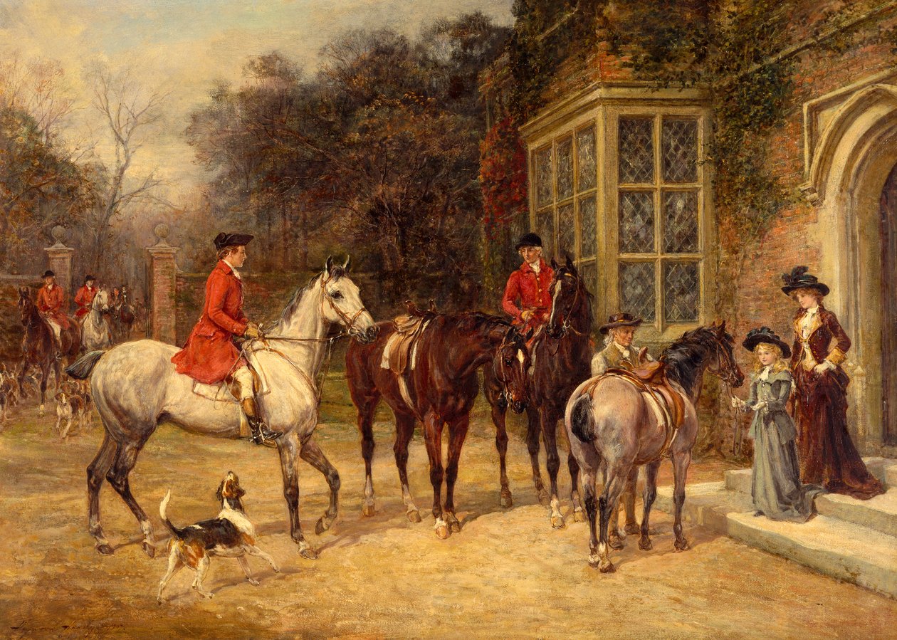 Le rendez-vous - Heywood Hardy