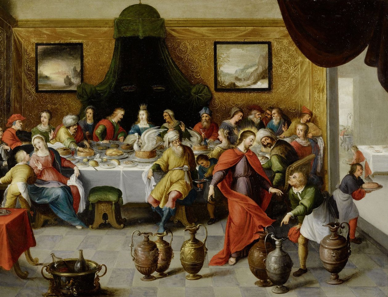 Mariage à Cana - Hieronymous Francken III