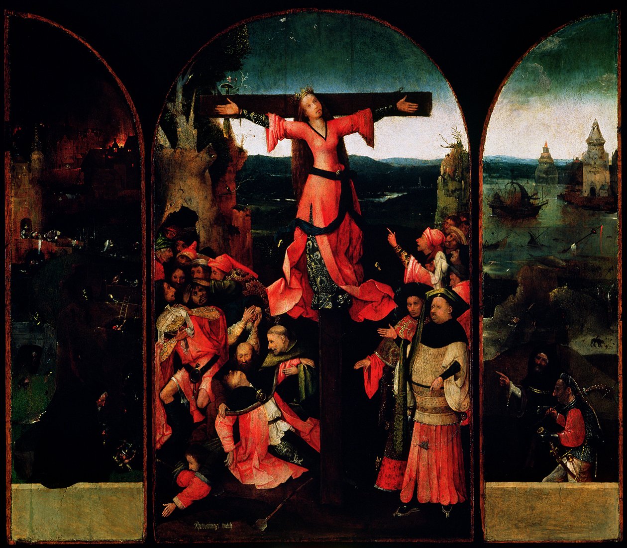 Triptyque de Sainte Libérate - Hieronymus Bosch