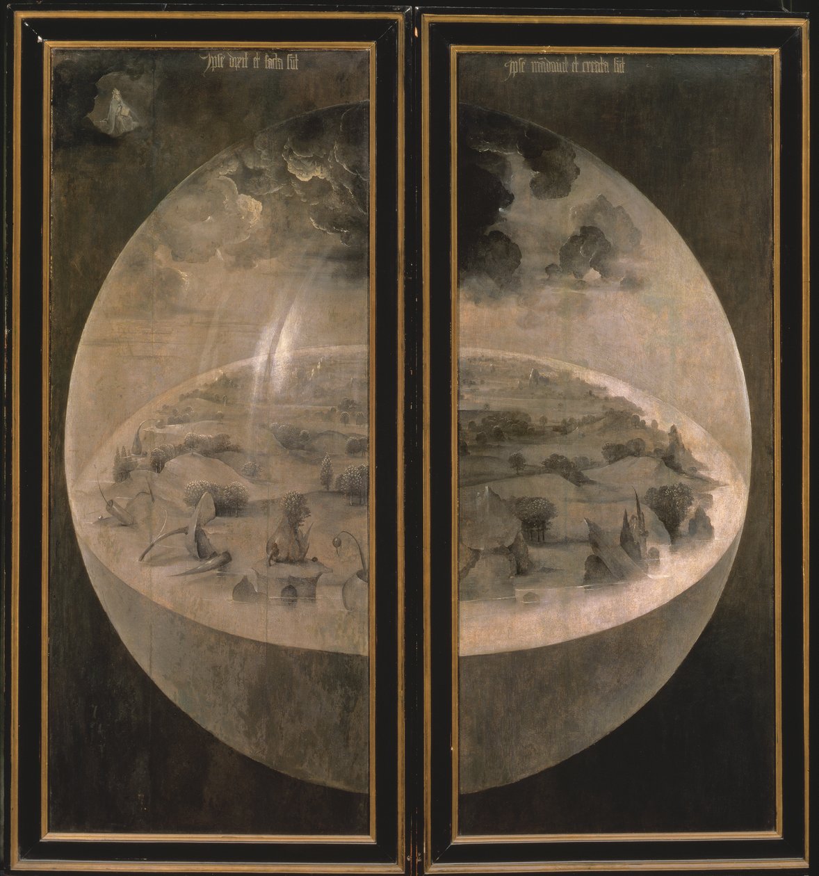 La Création du Monde, portes fermées du triptyque 
