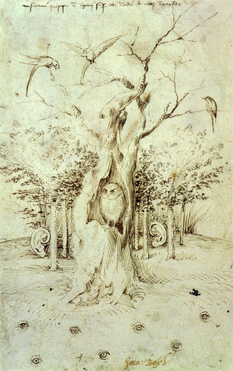 La Forêt qui entend et le champ qui voit - Hieronymus Bosch