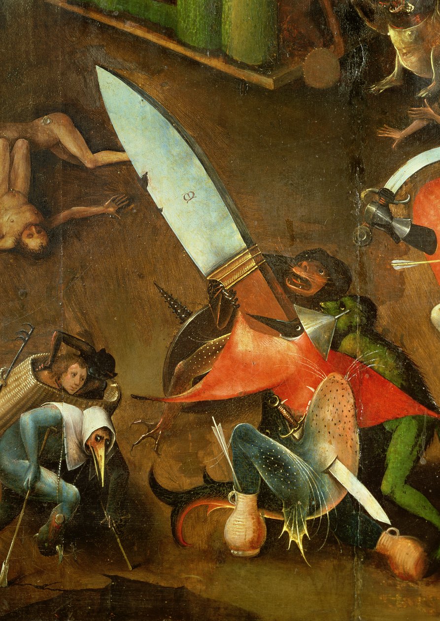 Le Jugement Dernier (Retable) : (détail) - Hieronymus Bosch