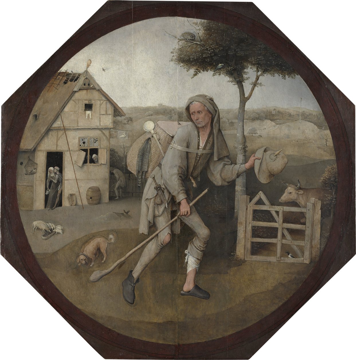 Néerlandais : Le Wayfarer Le Wayfarer - Hieronymus Bosch
