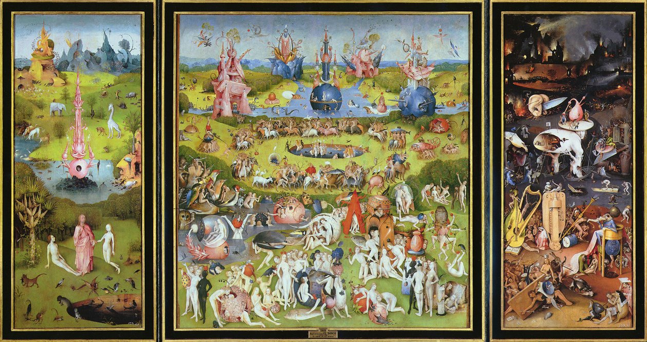 Le Jardin des délices, 1500s - Hieronymus Bosch