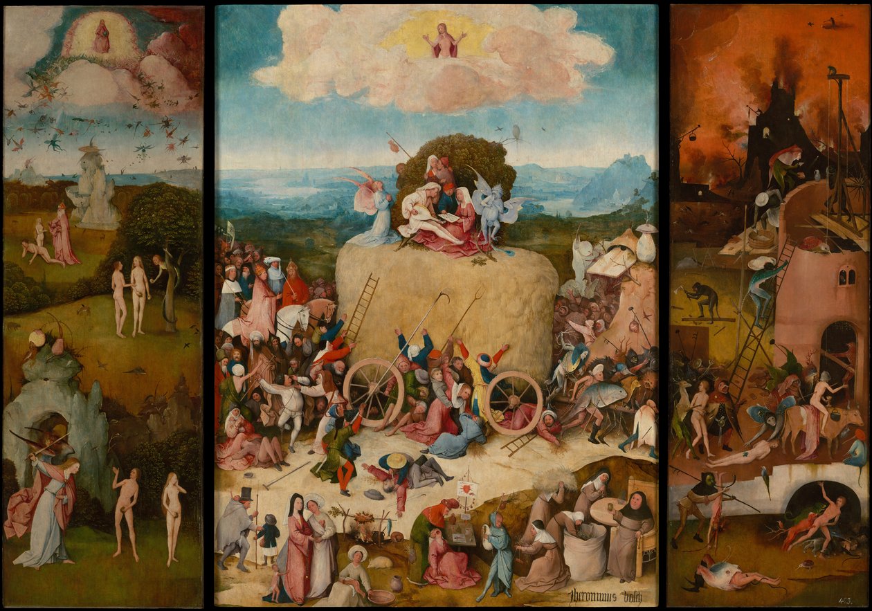 The Haywain Triptych, 1516 environ - Hieronymus Bosch