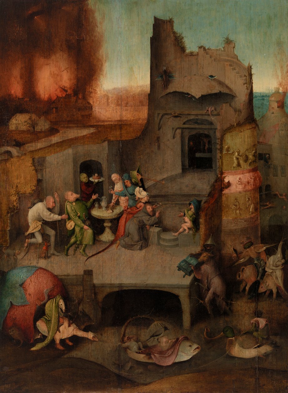 La Tentation de Saint Antoine - Hieronymus Bosch