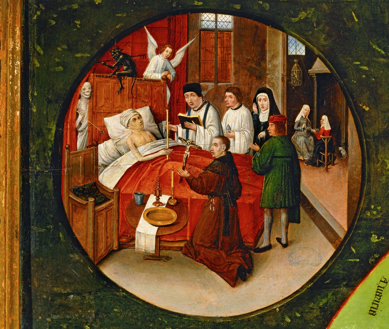 Le tableau des sept péchés capitaux ... - Hieronymus Bosch