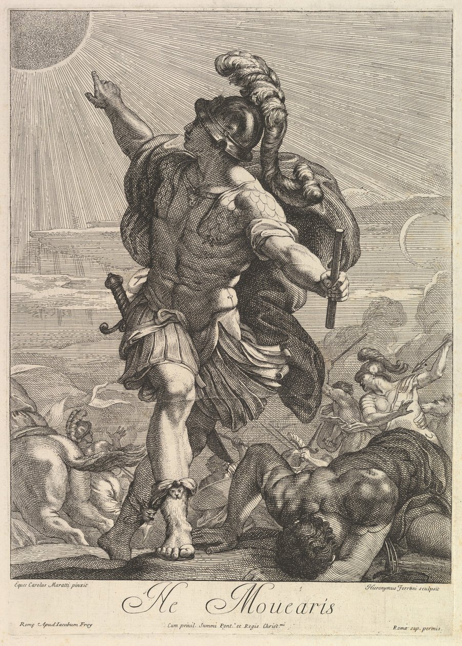 Josué commandant au soleil de s