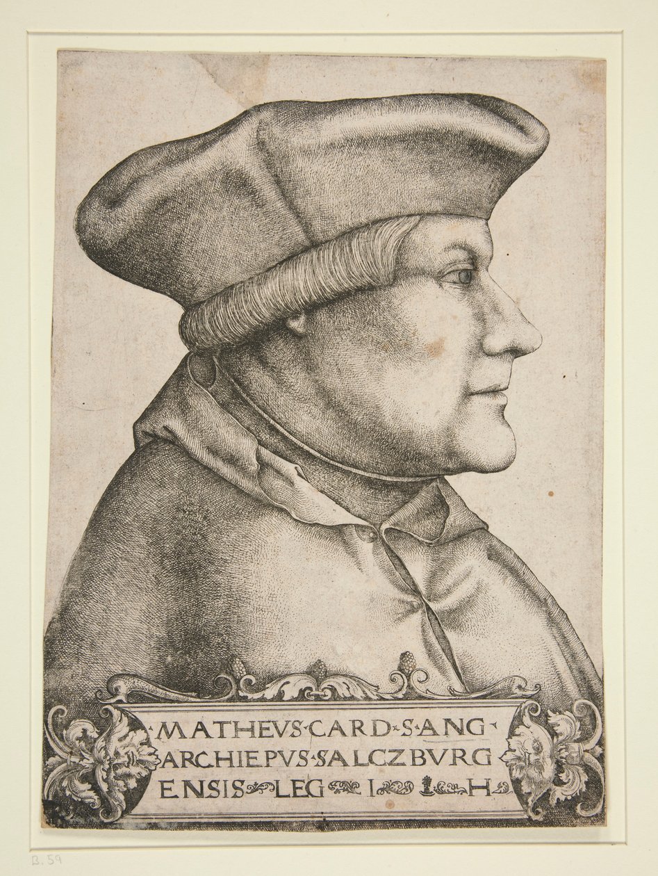 Matthäus Lang, Cardinal-Archevêque de Salzbourg - Hieronymus Hopfer