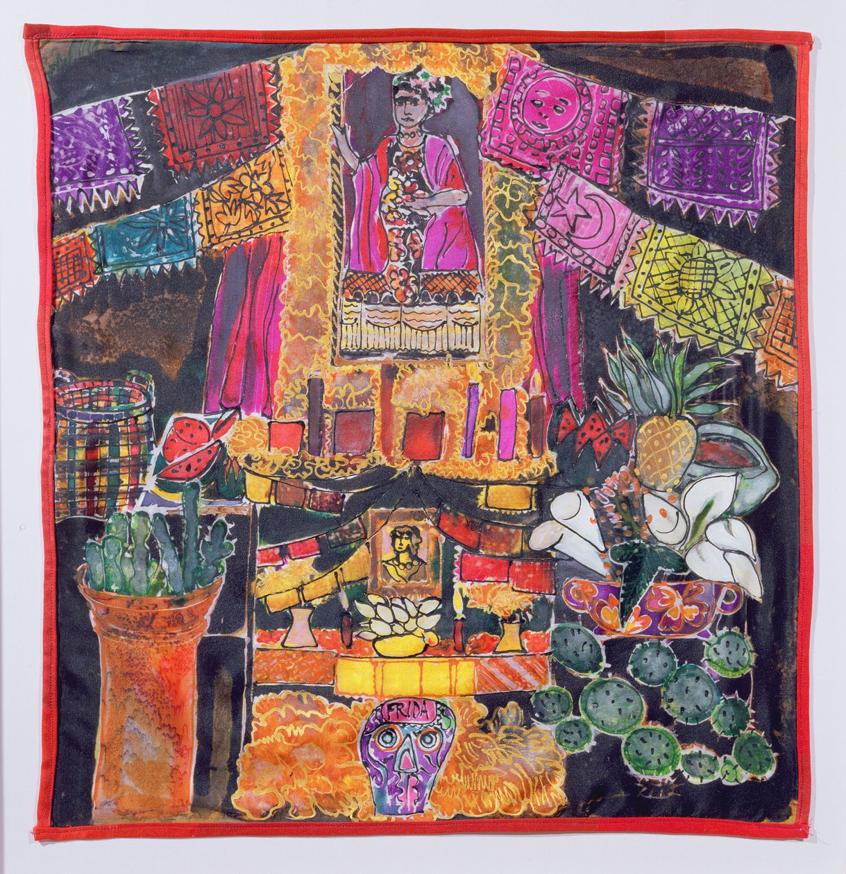 Frida Kahlo (1910-54) Sanctuaire, 2005 - Hilary Simon
