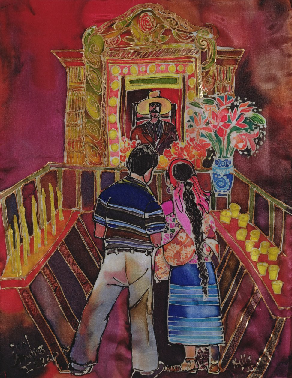 Couple maya avec Maximon, 2006 - Hilary Simon
