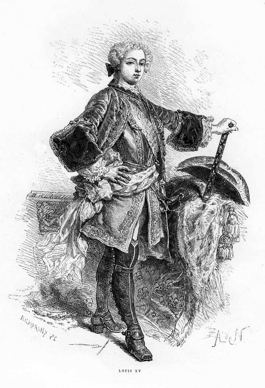 Louis XV, Roi de France - Hildibrand
