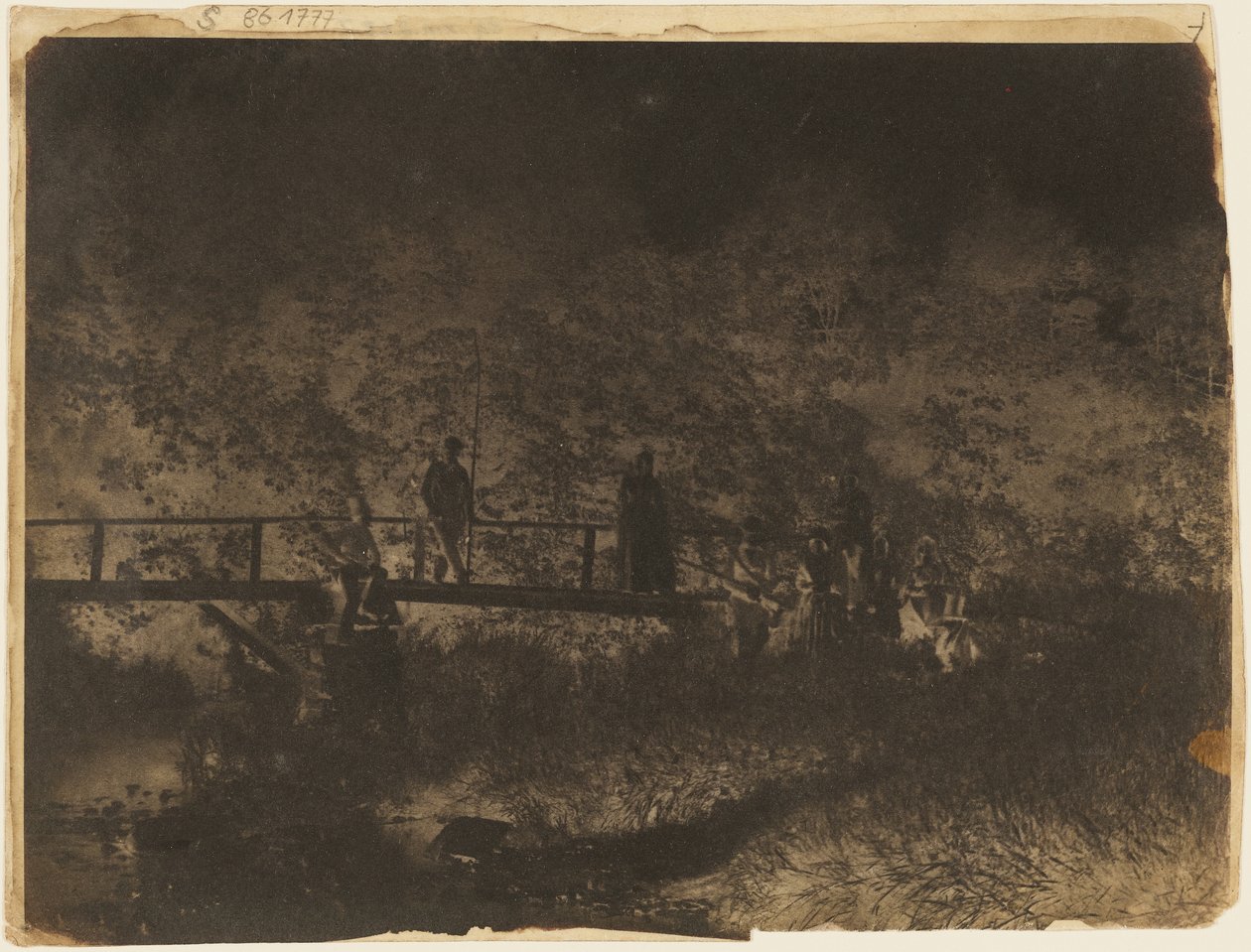 [Pont sur le Kenley Burn, Burnside] - Hill and Adamson
