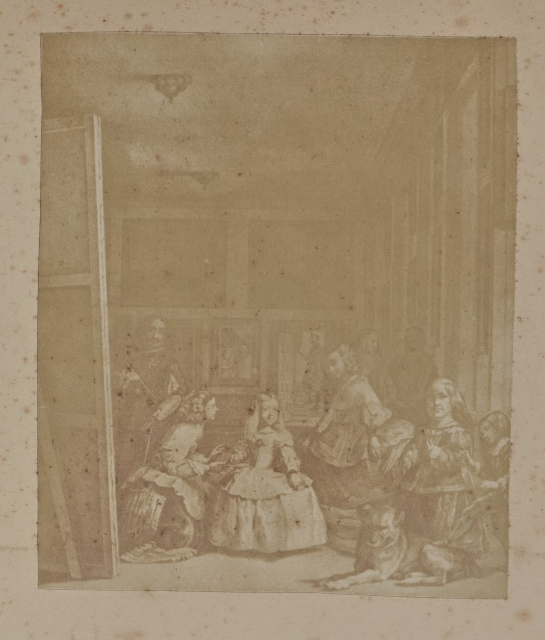 [Gravure de "Las Meninas" par Velazquez] - Hill and Adamson