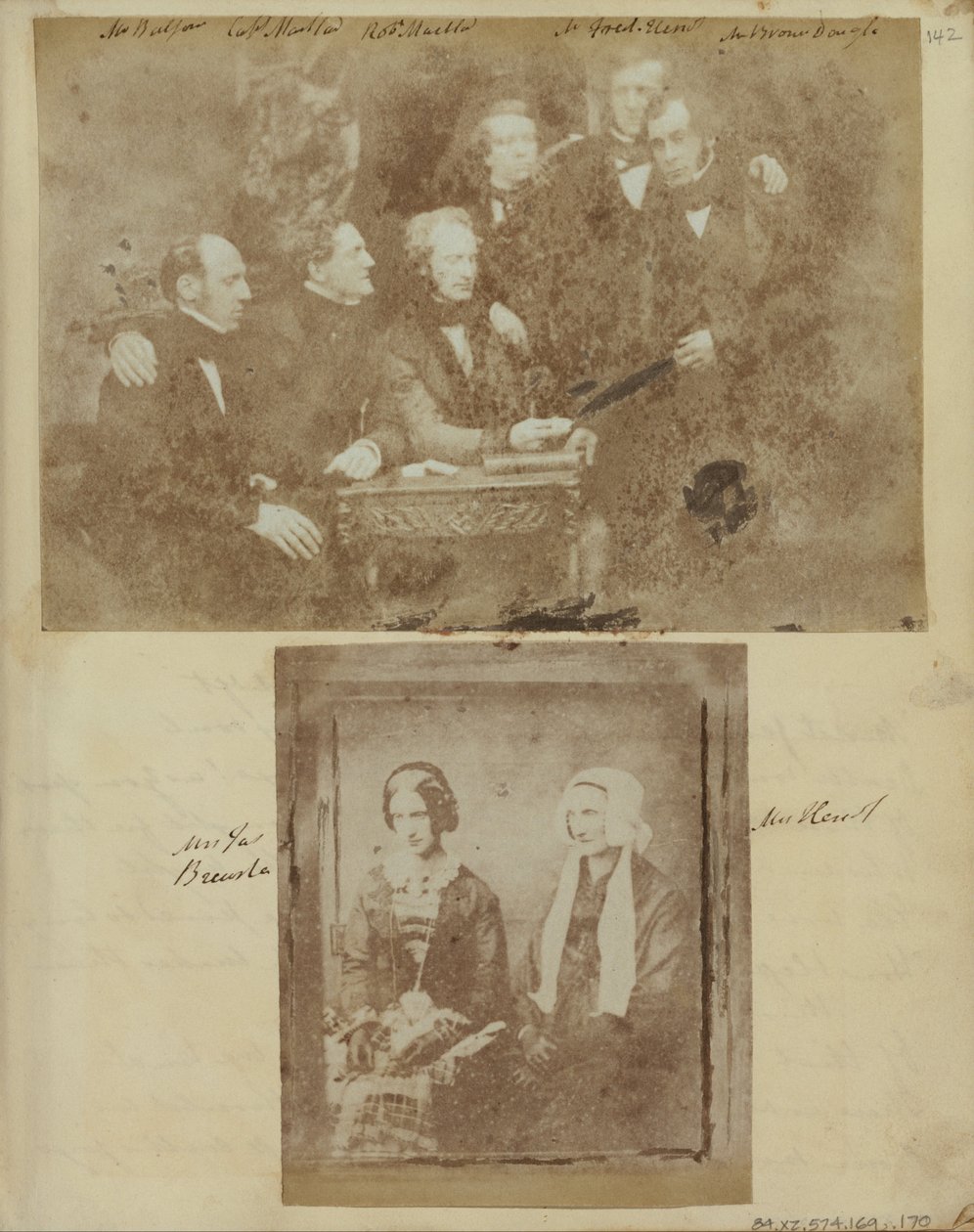 Portrait de groupe - Hill and Adamson
