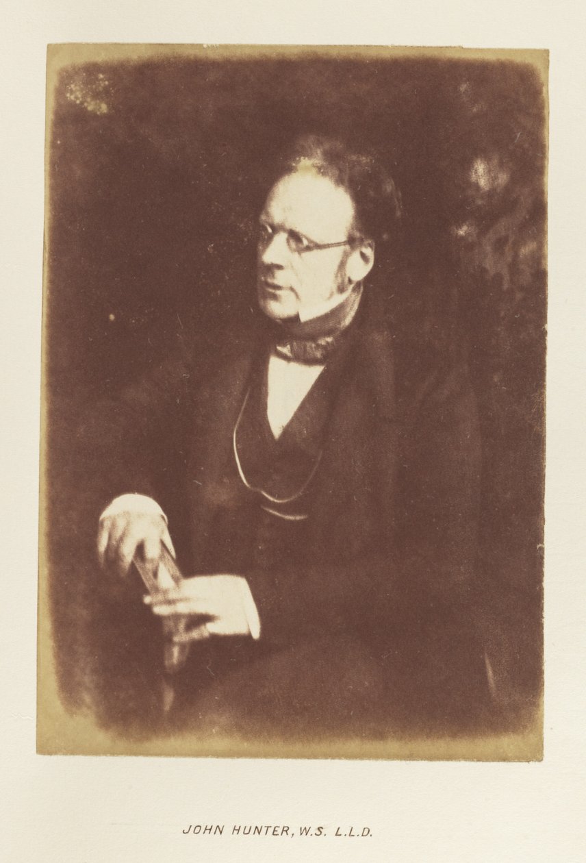 [John Hunter, W.S. L.L.D.] - Hill and Adamson