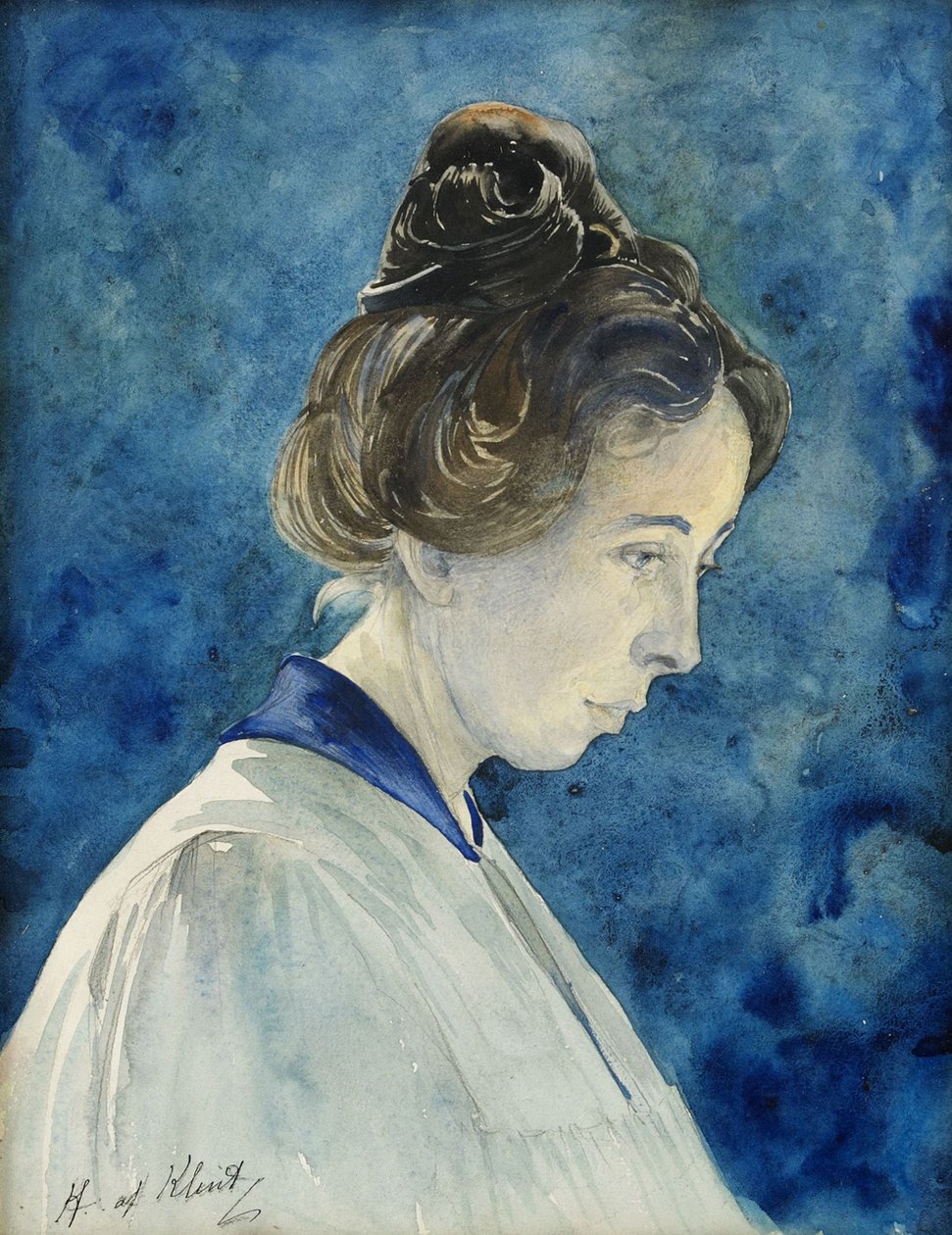 Autoportrait, c.1890 - Hilma af Klint