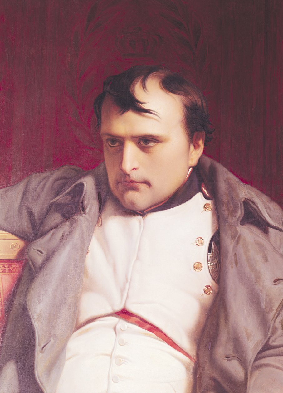 Napoléon (1769-1821) après son abdication (détail) - Hippolyte Delaroche