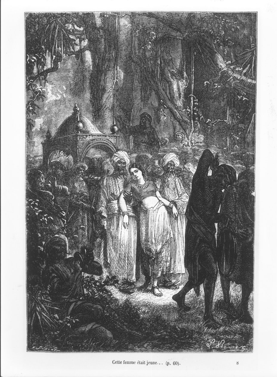 Cette femme était jeune, illustration de 