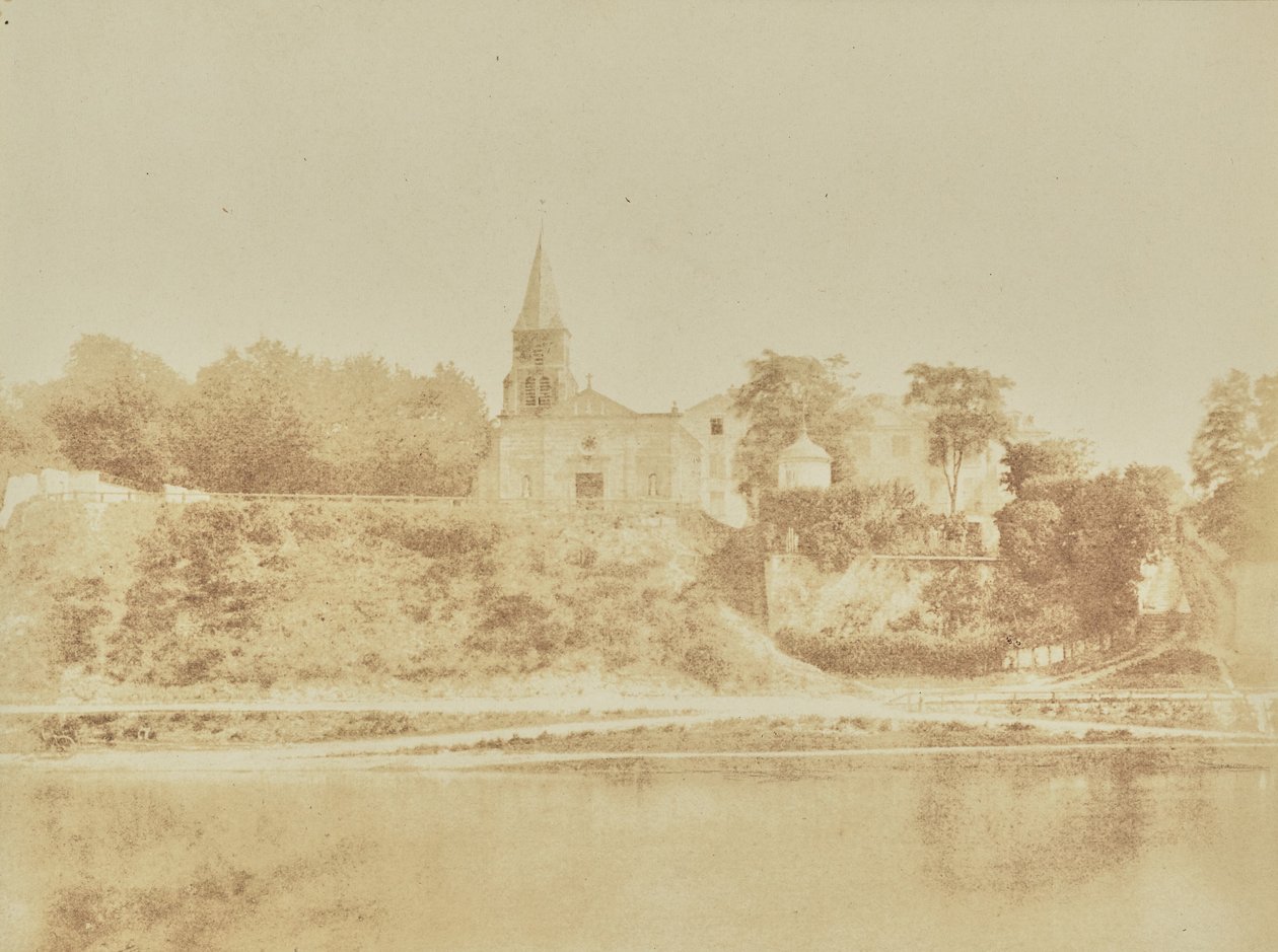 [Église et Chatêau de Saint-Ouen] - Hippolyte Bayard