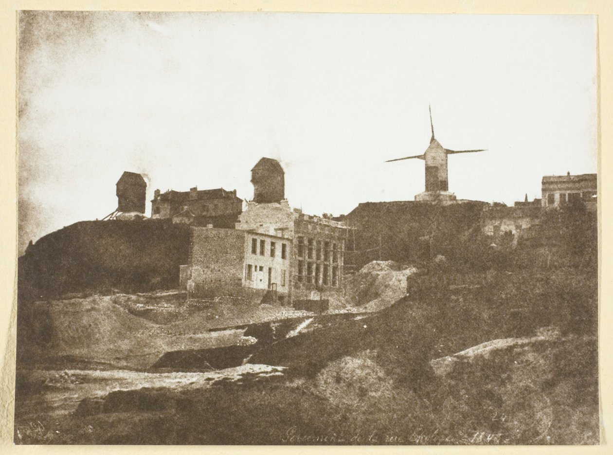 Moulins de Montmartre - Hippolyte Bayard