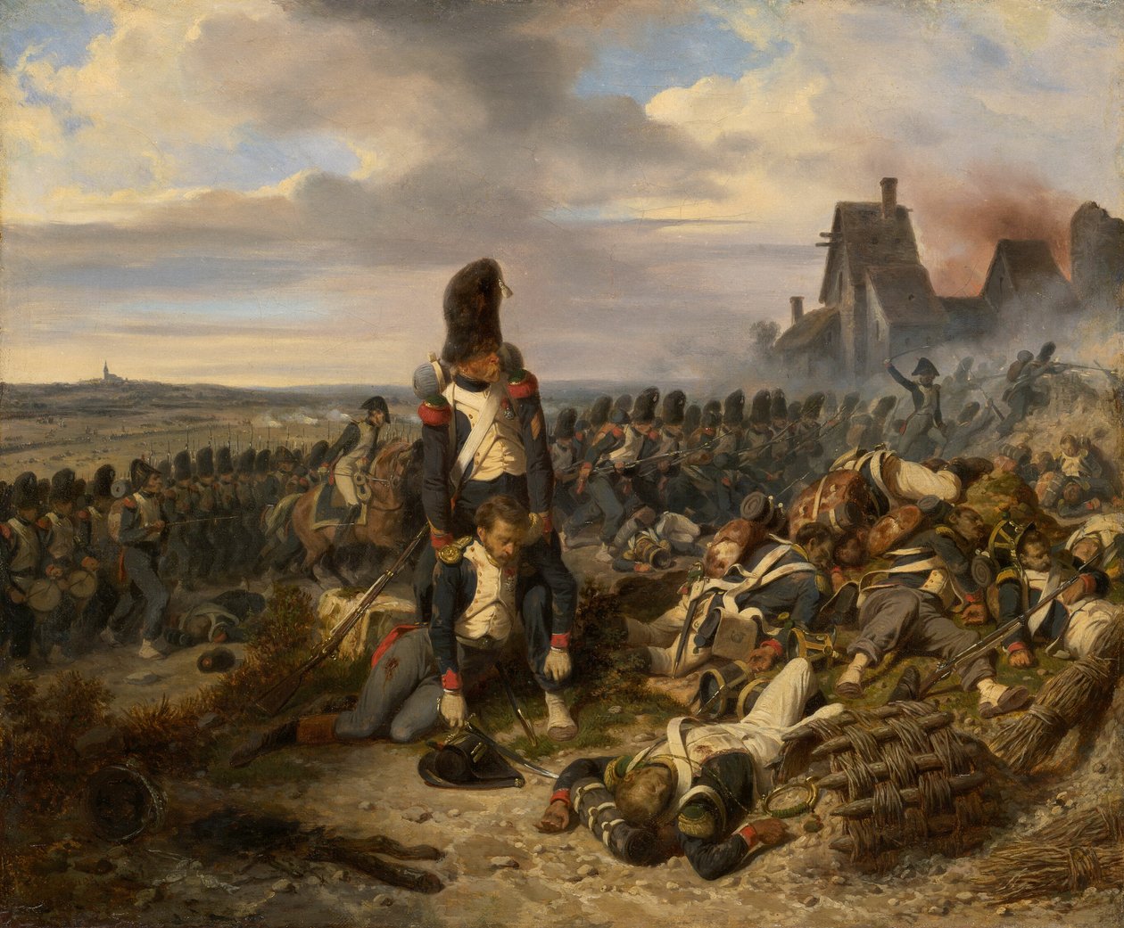 Scène de combat - Hippolyte Bellange