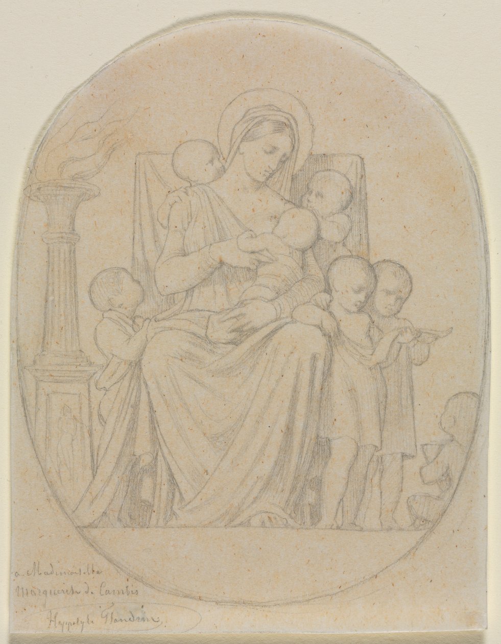 Sainte Félicité et ses sept fils - Hippolyte Jean Flandrin