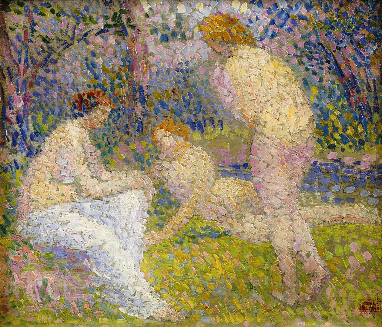 Les Baigneuses - Hippolyte Petitjean