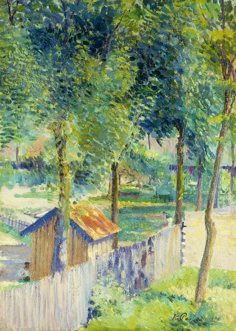Dans le Jardin - Hippolyte Petitjean
