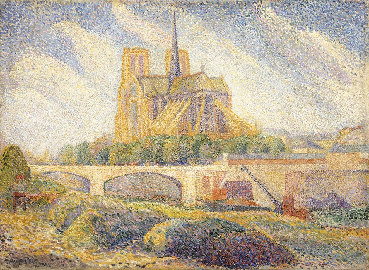 Notre Dame, c.1895 - Hippolyte Petitjean