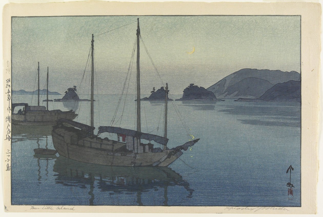 Trois petites îles - Hiroshi Yoshida