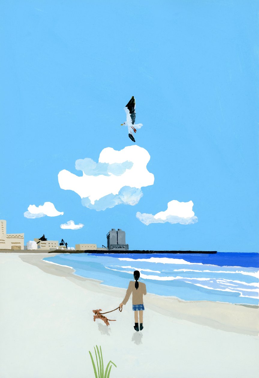 Lycéennes et la mer - Hiroyuki Izutsu