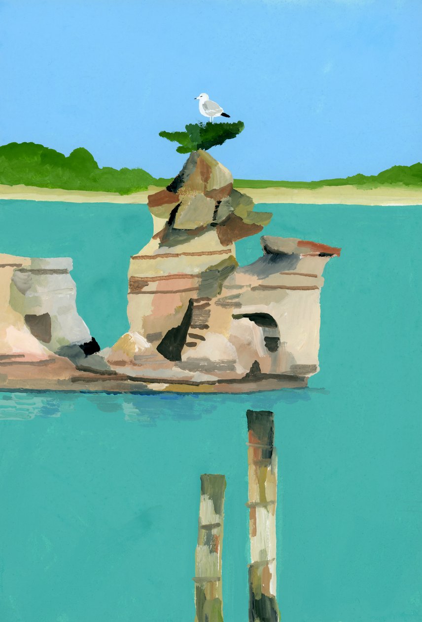 Mouette au repos - Hiroyuki Izutsu