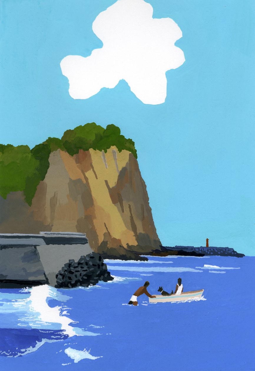 Été, mer et bateau - Hiroyuki Izutsu
