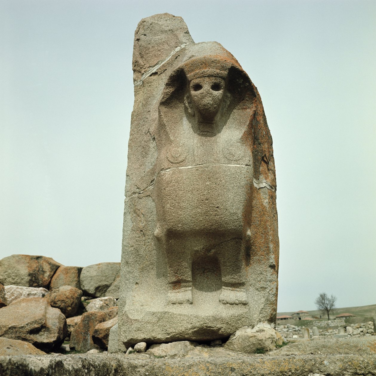 Porte avec sphinx sculpté - Hittite
